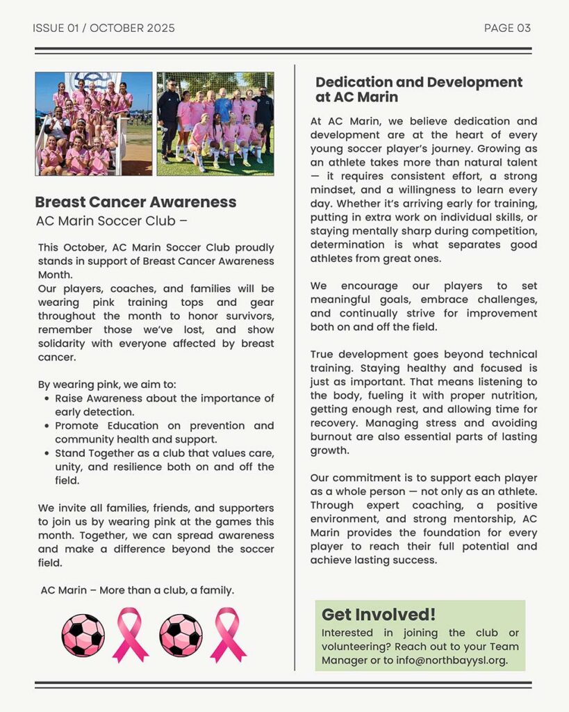 AC MARIN Newsletter Oct 25