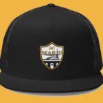 Black-Trucker-hat yellow